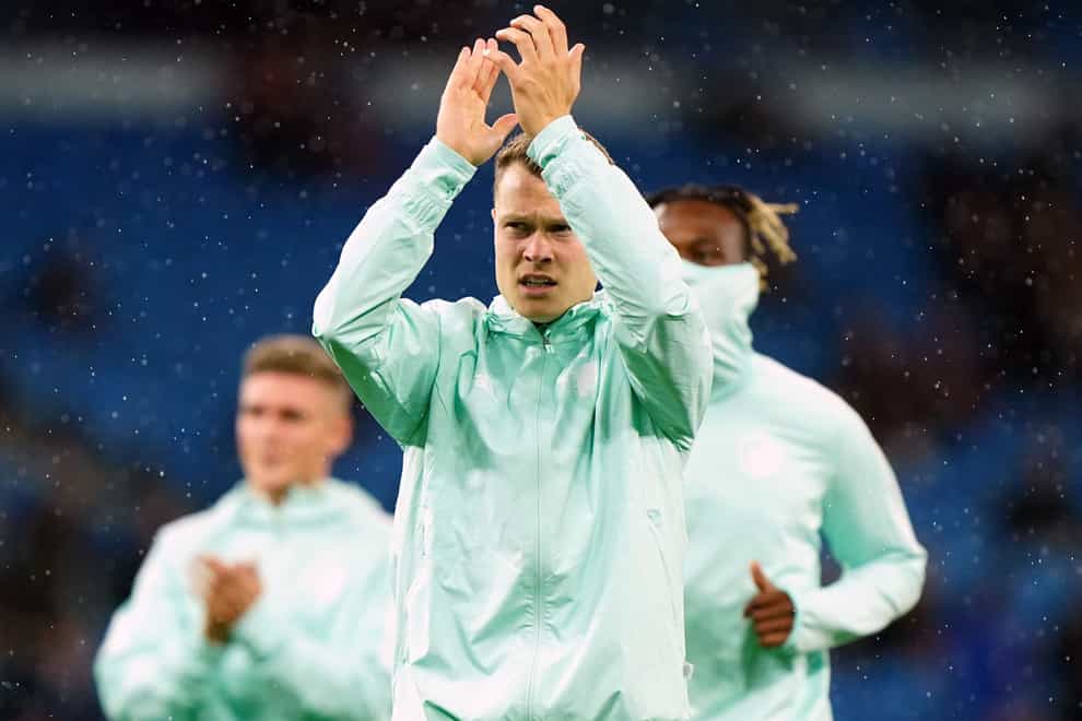 FC Copenhagen’s Viktor Claesson admits he has his work cut out against Manchester City (Tim Goode/PA)