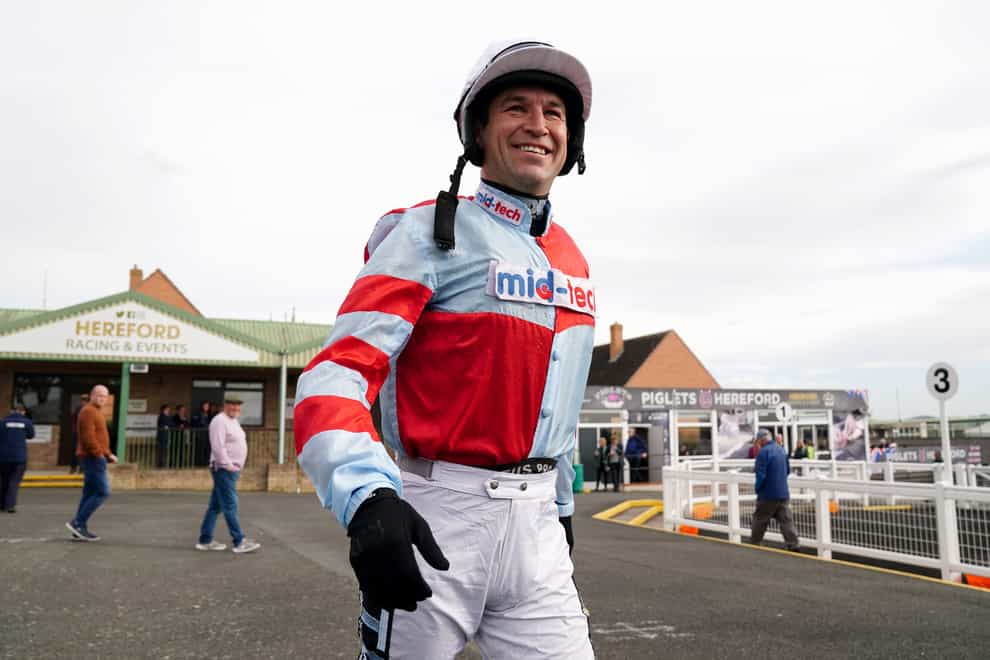 Robbie Dunne returned with a winner at Hereford (David Davies/PA)