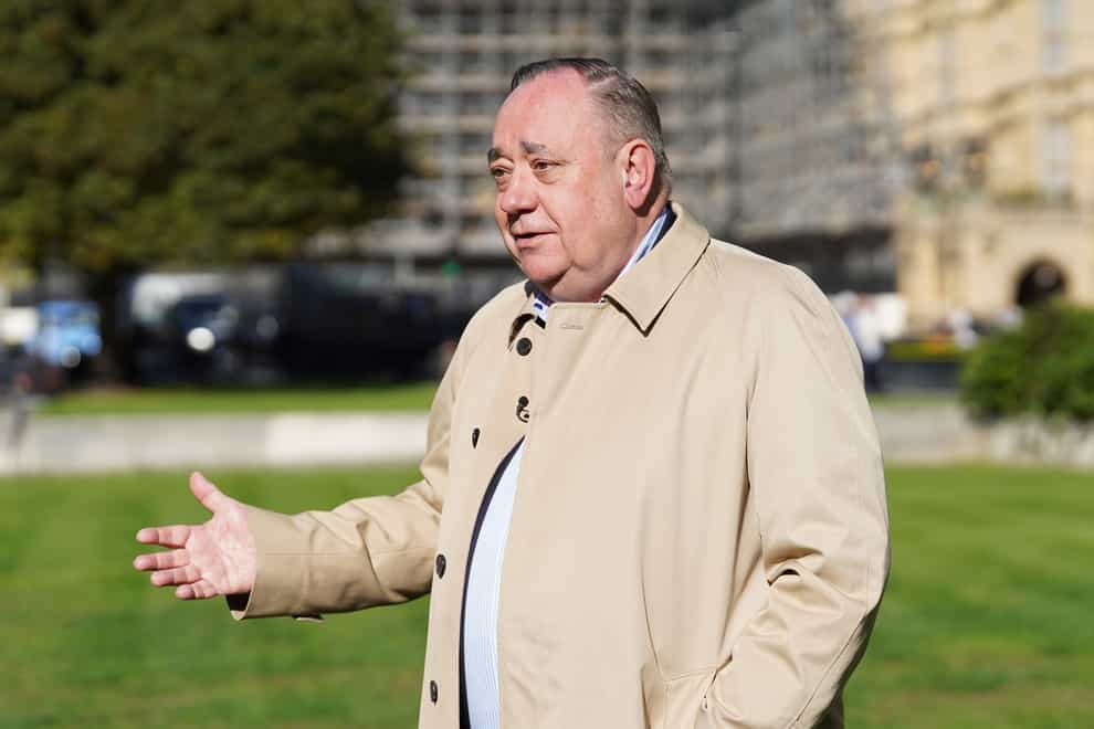 Alex Salmond has said the Scottish Government should not have gone to the courts over Indyref2 (Stefan Rousseau/PA)