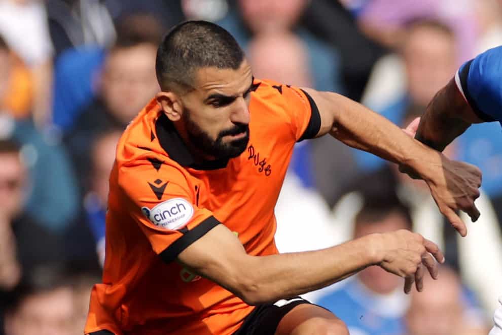 Aziz Behich scored an early opener for Dundee United (Steve Welsh/PA)