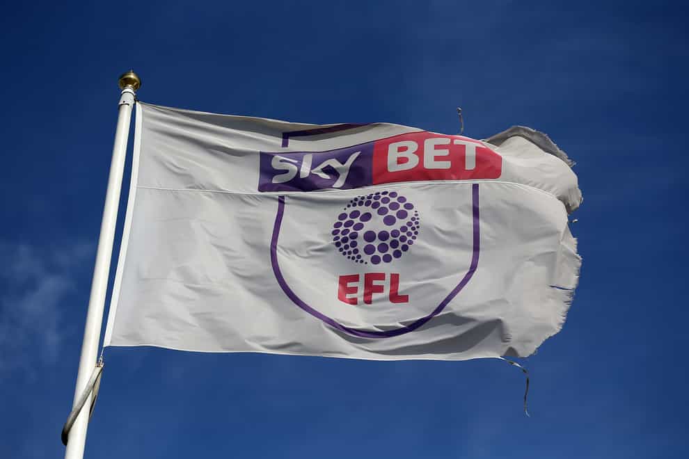 The EFL’s current TV deal with Sky Sports expires in 2024 (Nigel French/PA).