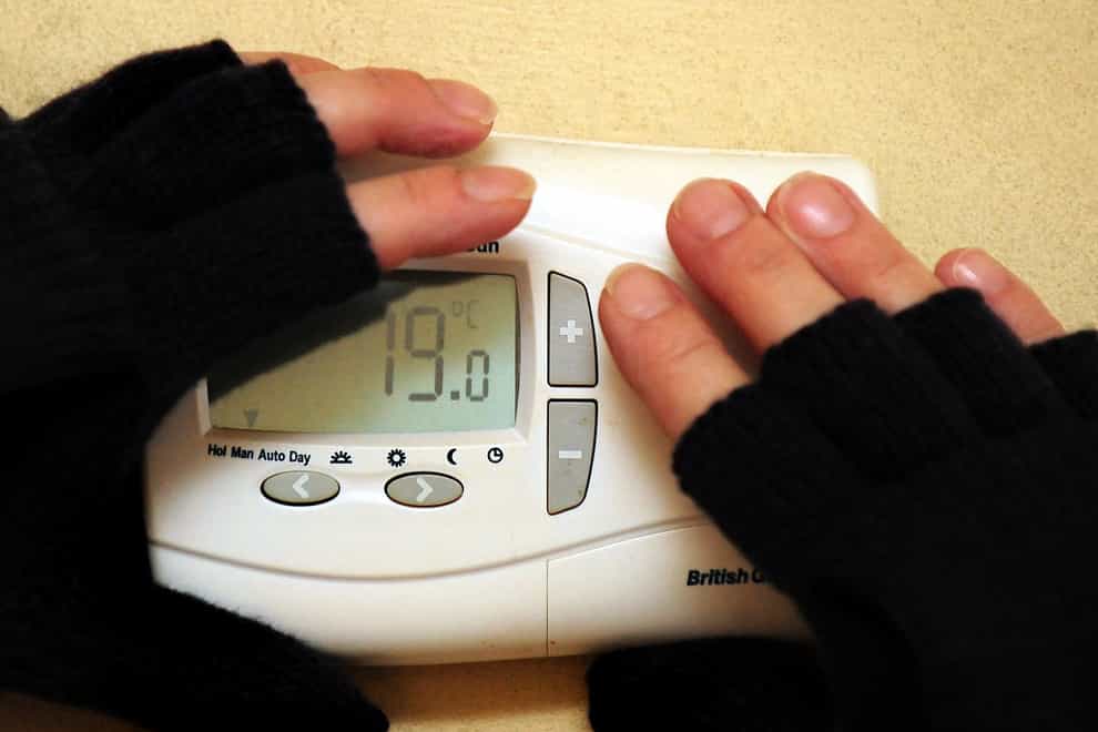 Nearly one in five households will try to hold off heating their homes until at least December, according to Nationwide Building Society (Rui Vieira/PA)