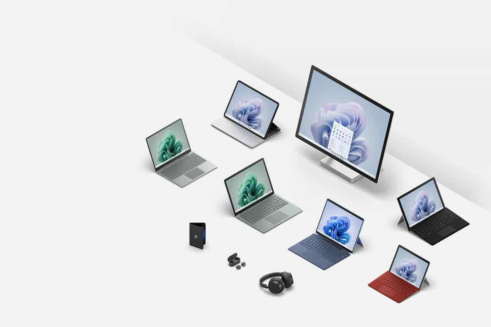 New Microsoft Surface devices (Microsoft)