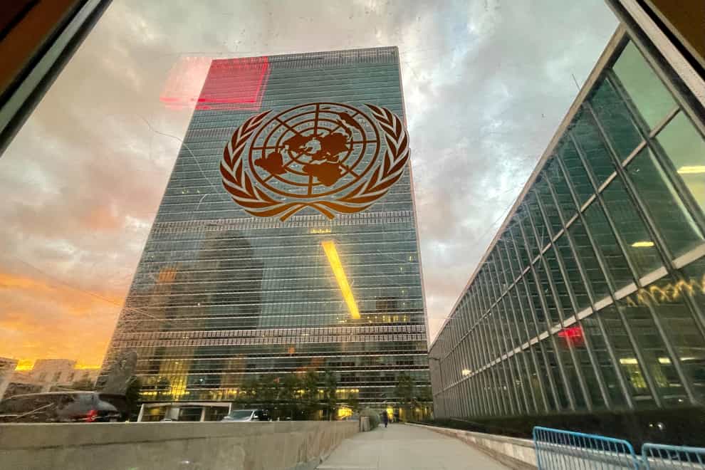 United Nations headquarters (Eduardo Munoz/Pool/AP)