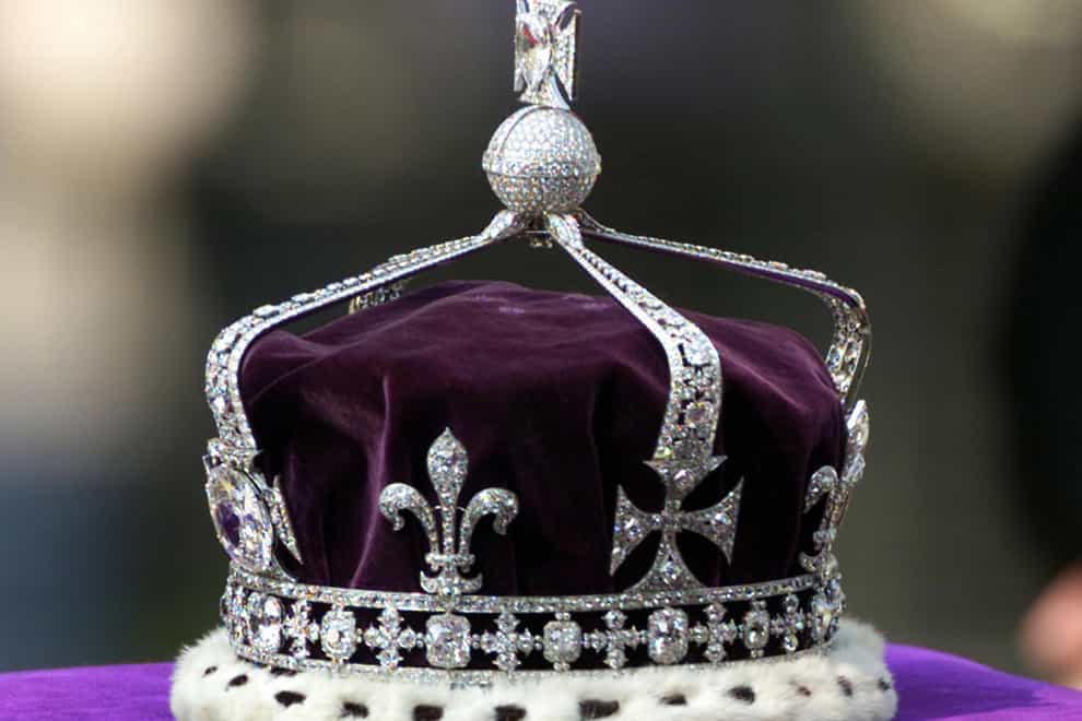 The Queen Mother’s coronation crown was made especially for the 1937 coronation and features the famous but controversial Koh-i-noor diamond (PA Archive)