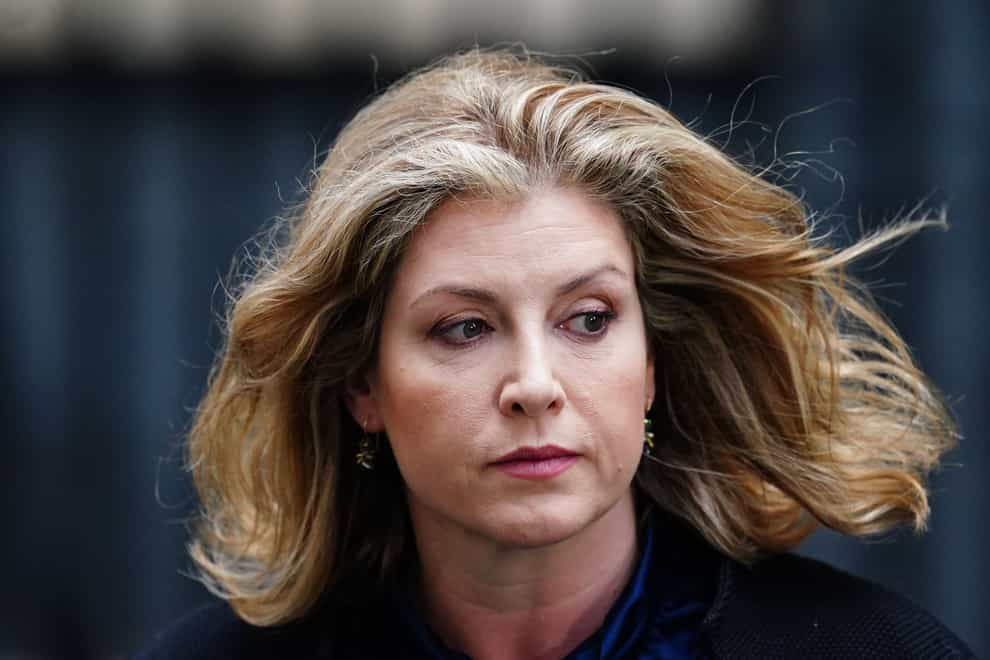 Penny Mordaunt said her resting face is that of a ‘bulldog chewing a wasp’ as she responded to accusations from Labour that she could not even ‘muster a nod’ for Liz Truss during Prime Minister’s Questions (Victoria Jones/PA)