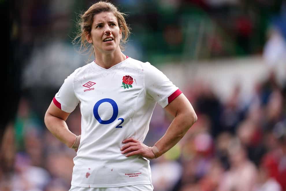 England captain Sarah Hunter is poised for a landmark appearance (Mike Egerton/PA)