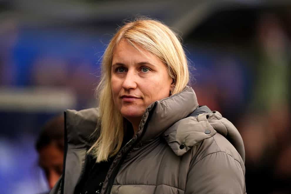 Emma Hayes has been Chelsea manager since 2012 (Mike Egerton/PA)