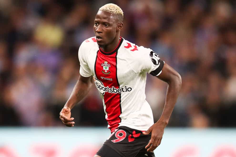 Southampton midfielder Moussa Djenepo has missed training through illness (Isaac Parkin/PA)