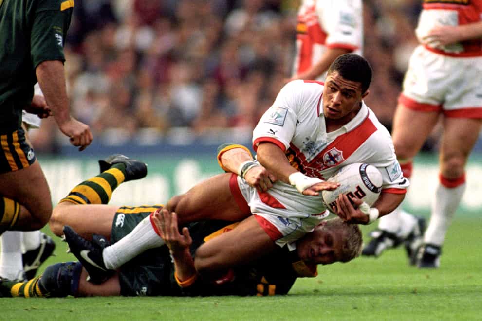 Jason Robinson believes this year’s Rugby League World Cup could give the sport a boost in England (Neil Munns/PA)