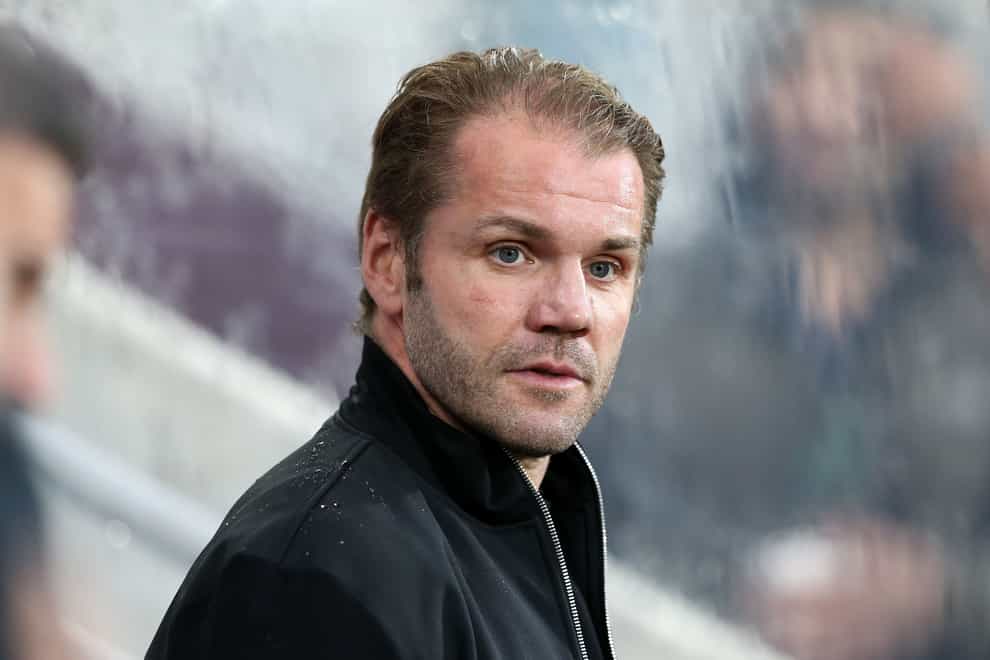 Hearts manager Robbie Neilson (Robert Perry/PA)