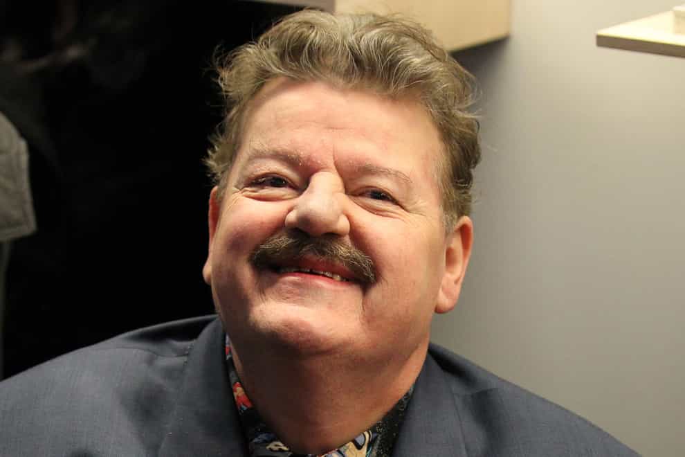 Actor Robbie Coltrane during the opening of Glasgow School of Art’s new £30 million Reid building.