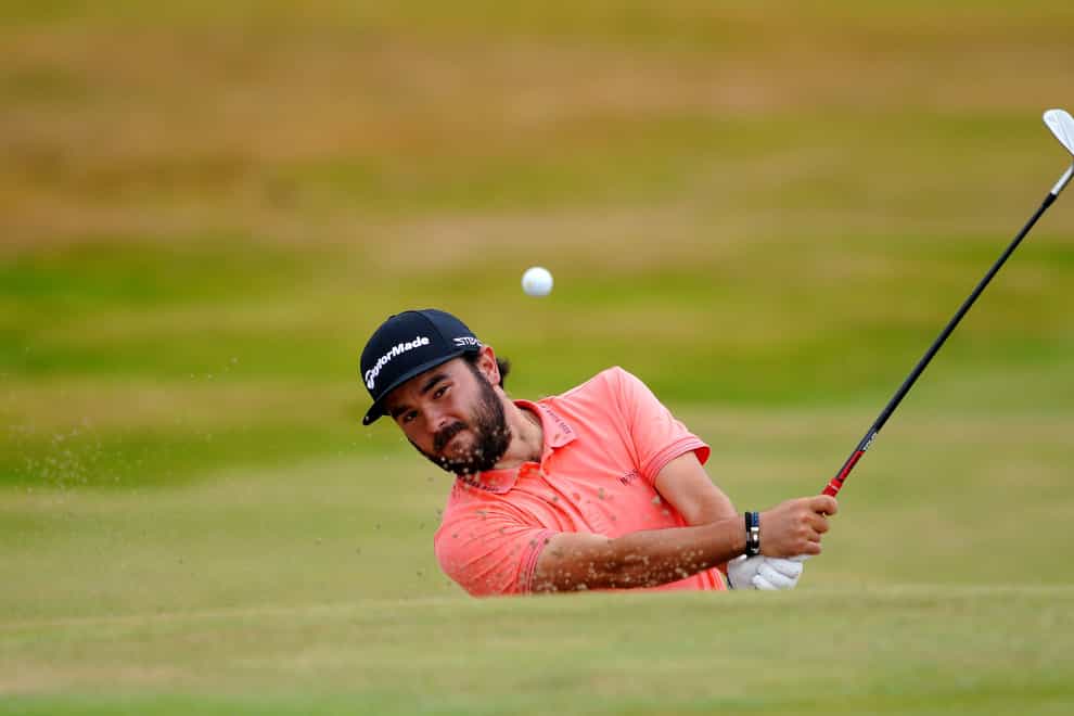 Spain’s Angel Hidalgo carded a stunning 63 in the second round of the Andalucia Masters at Valderrama (Peter Byrne/PA)
