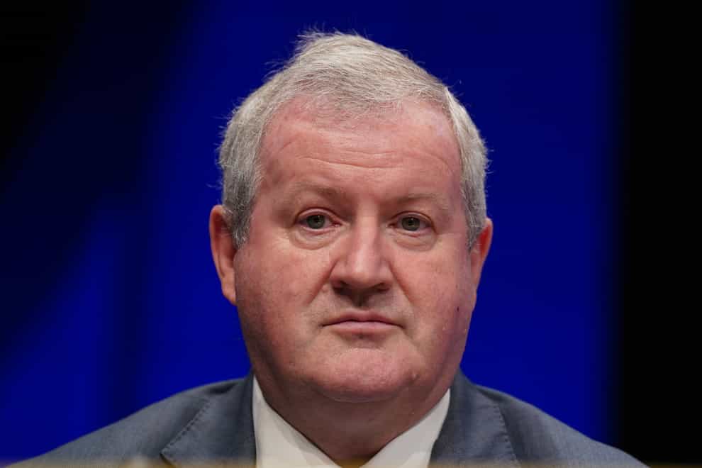 Ian Blackford said Tory prime ministers since 2010 have been collectively responsible for the economic turmoil in the UK since Liz Truss took over (Andrew Milligan/PA)