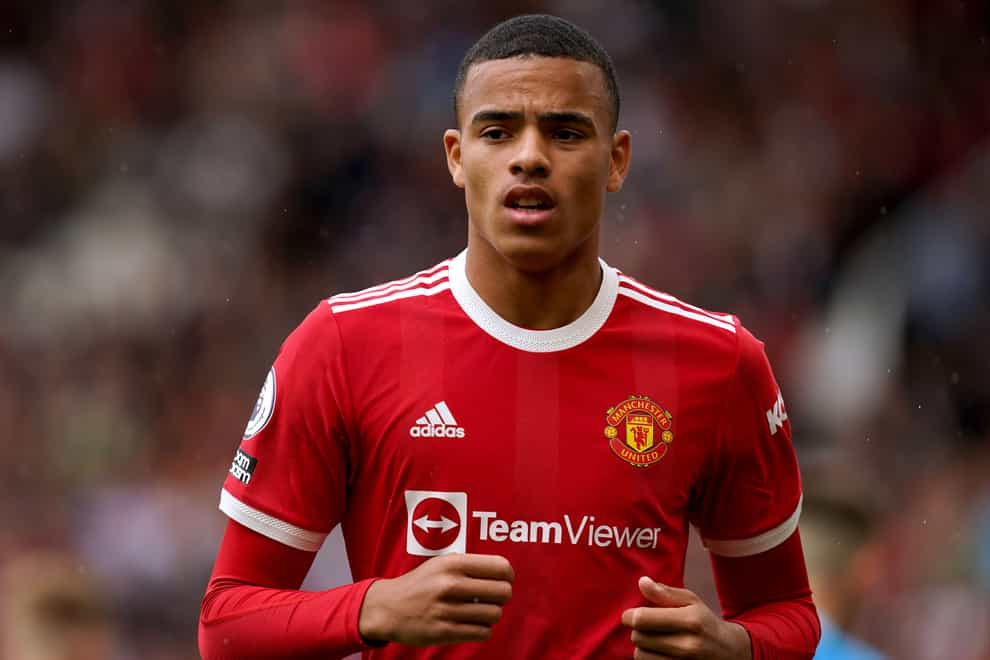 Manchester United footballer Mason Greenwood has been arrested over an alleged breach of bail conditions (PA)
