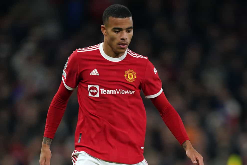 Mason Greenwood is suspended from playing or training with Manchester United (Martin Rickett/PA)