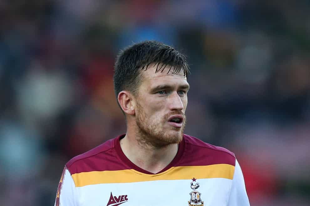 Bradford’s Andy Cook keeps on scoring (Isaac Parkin/PA)