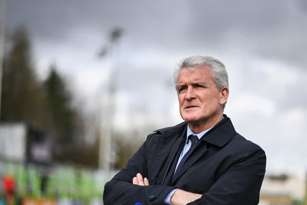 Mark Hughes was impressed with his team (Simon Galloway/PA)
