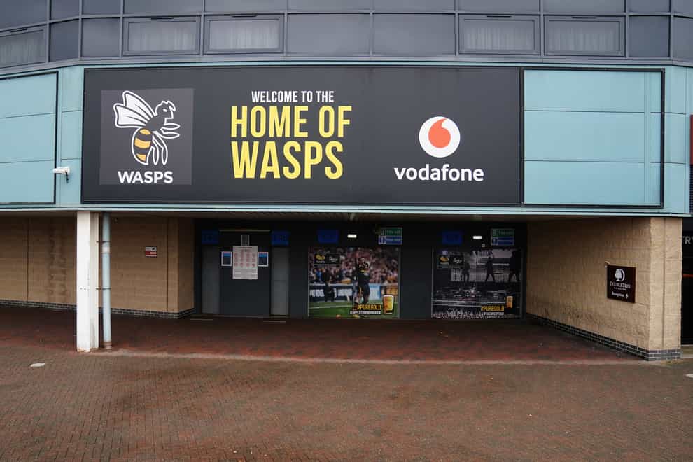 Wasps look set to be in the hands of administrators within days (David Davies/PA)