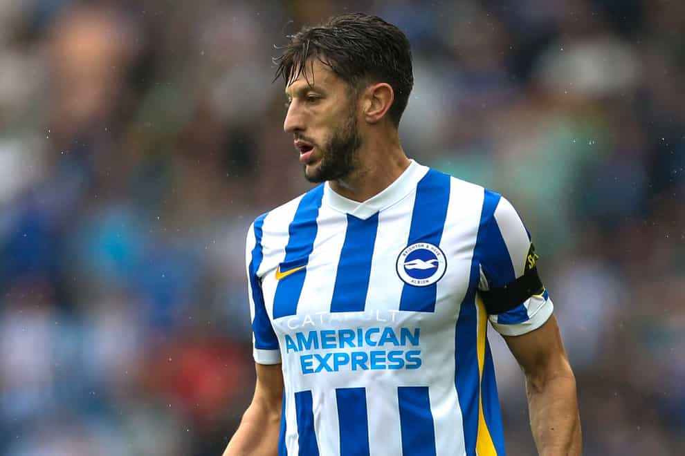 Brighton are expected to include Adam Lallana in the starting line up for the visit of Nottingham Forest (Steven Paston/PA)