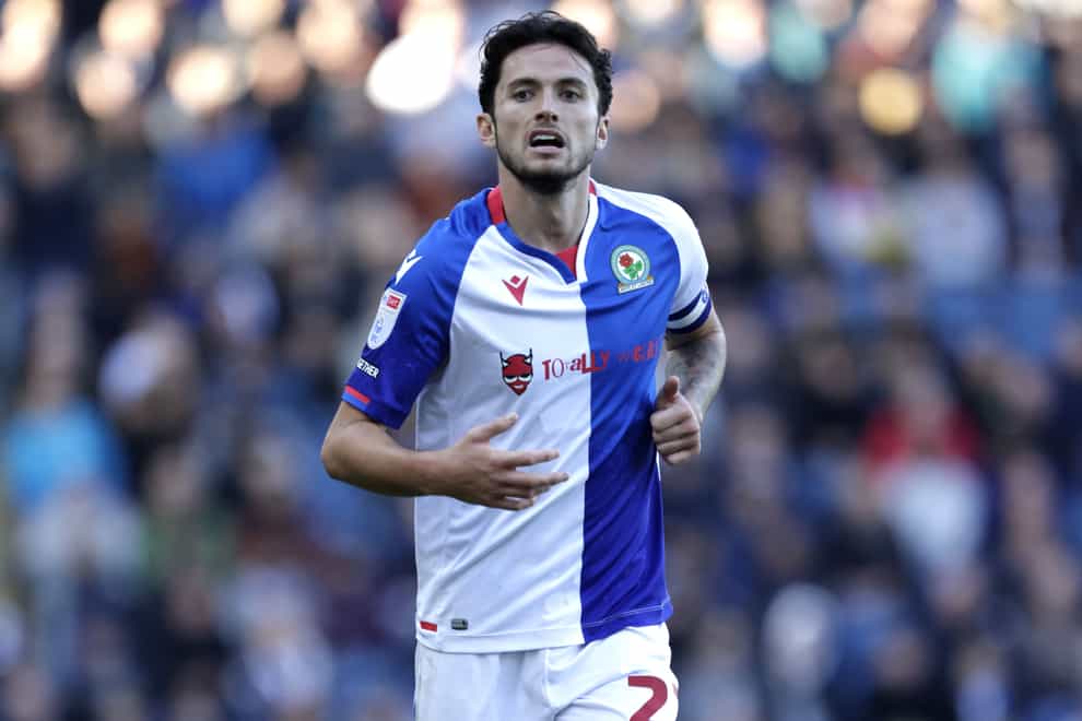 Blackburn’s Lewis Travis is suspended for the clash with Sunderland (Richard Sellers/PA)