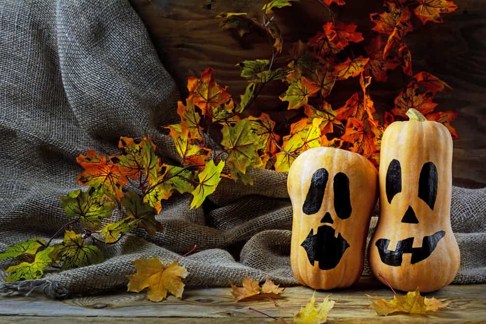 Butternut squash could make for a suitably spooky display (Alamy/PA)
