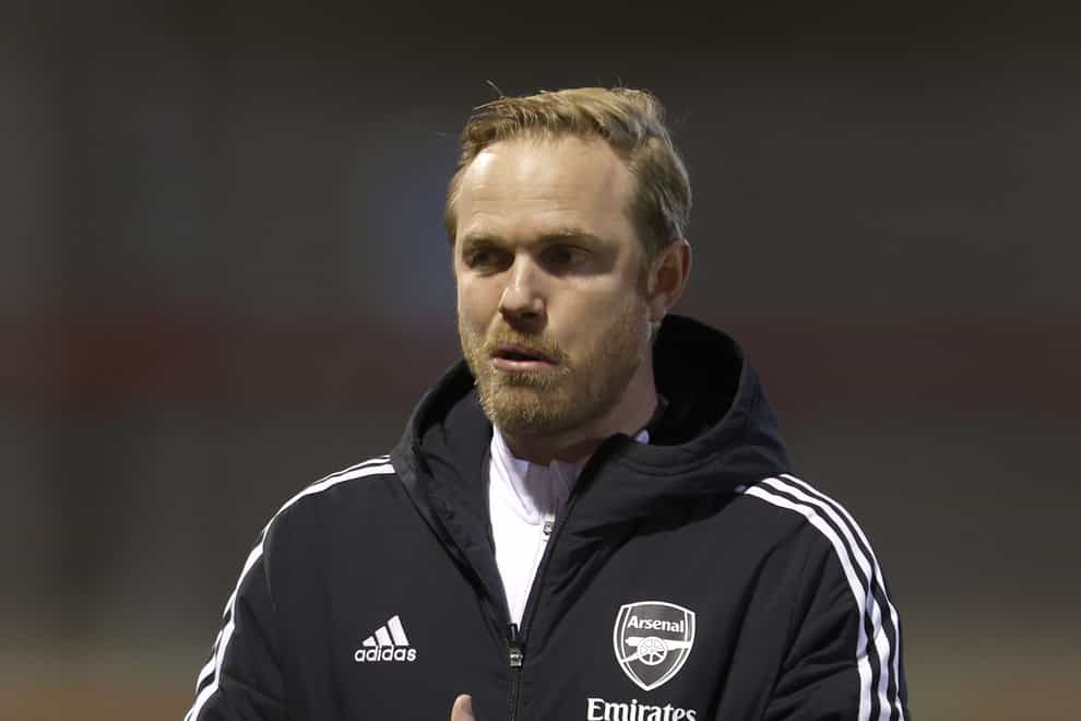 Jonas Eidevall believes Arsenal’s upcoming Women’s Champions League clash against Lyon will be a “reality check” for his side (Steven Paston/PA)