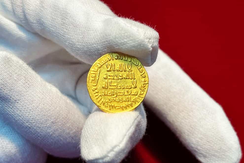 Rare Islamic gold coin to fetch up to £1 million at auction (Classical Numismatic Group/PA)