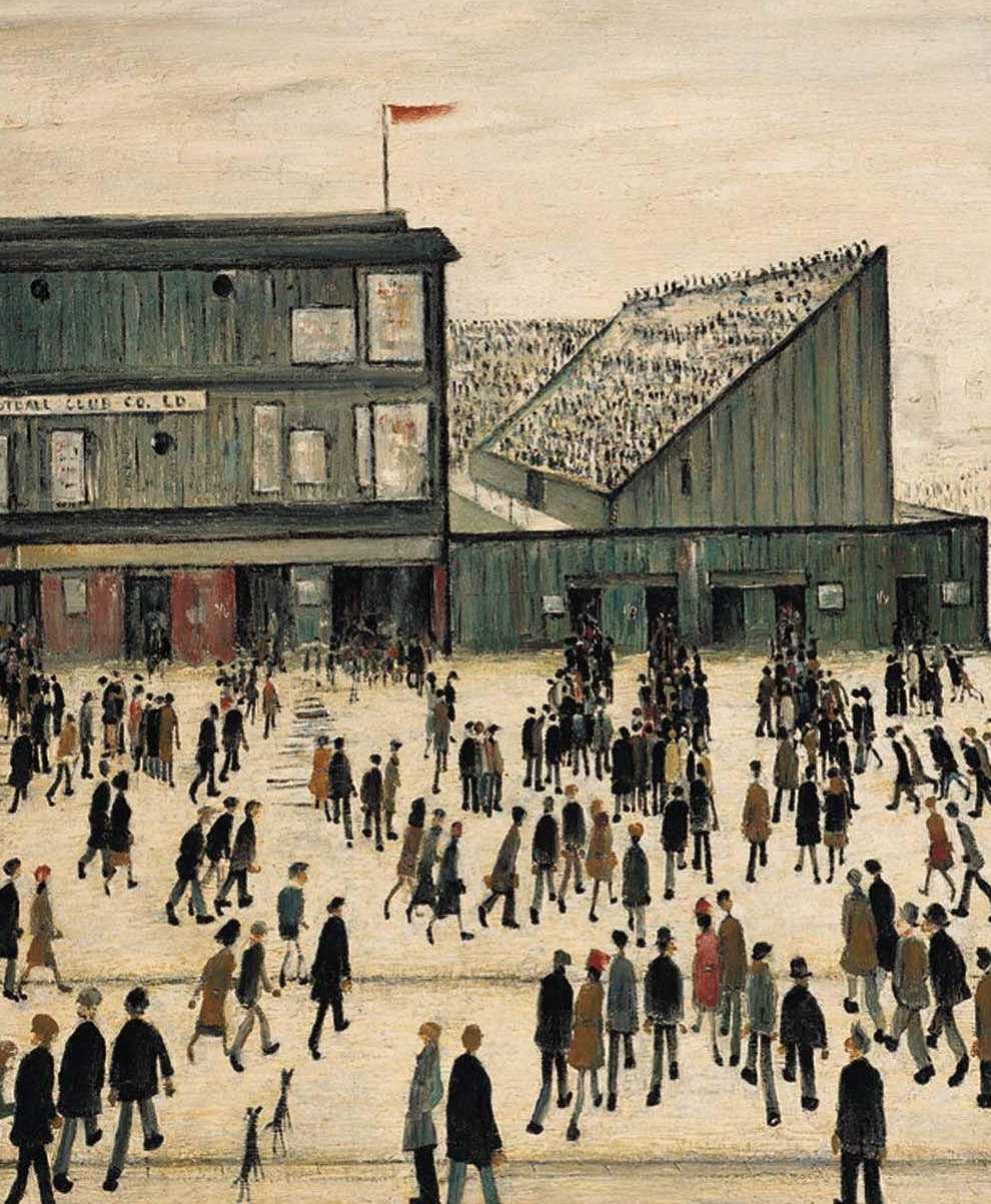 LS Lowry painting Going To The Match sells at auction for £6.6 million (PA)