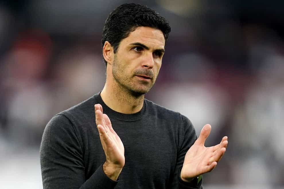 Mikel Arteta is aiming to secure Europa League qualification at the earliest opportunity. (John Walton/PA)