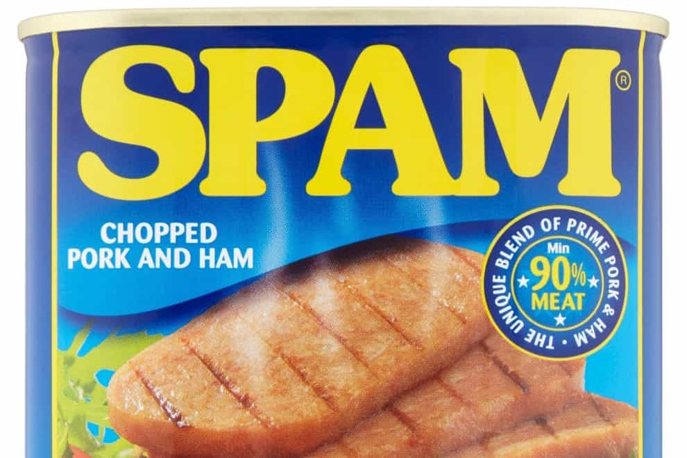 Spam sales were up 36% on last year at Waitrose. (Waitrose/PA)