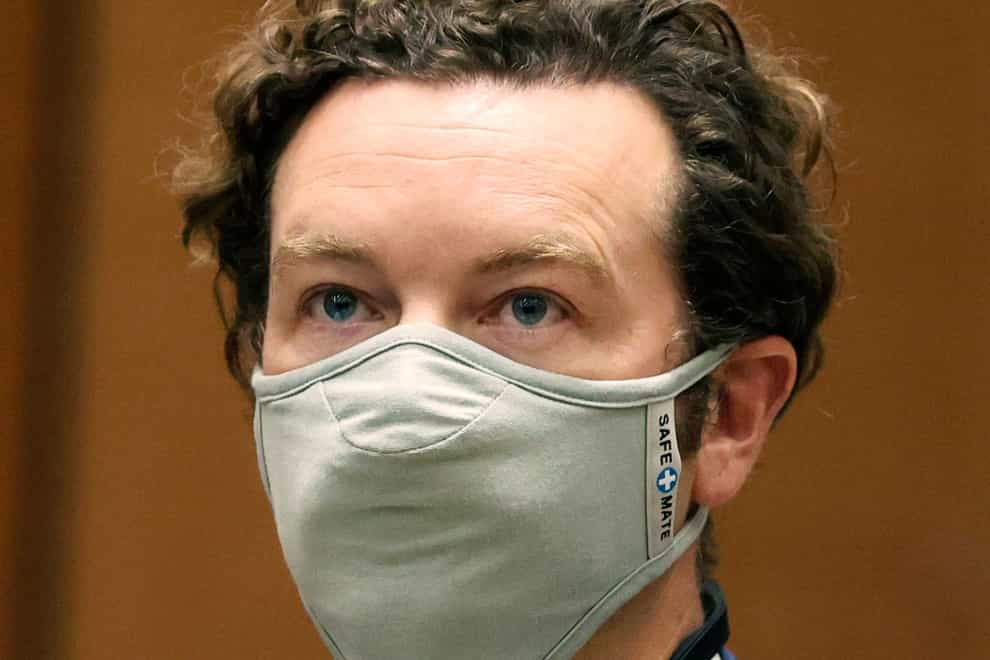 Actor Danny Masterson appears at his arraignment in Los Angeles Superior Court (AP)