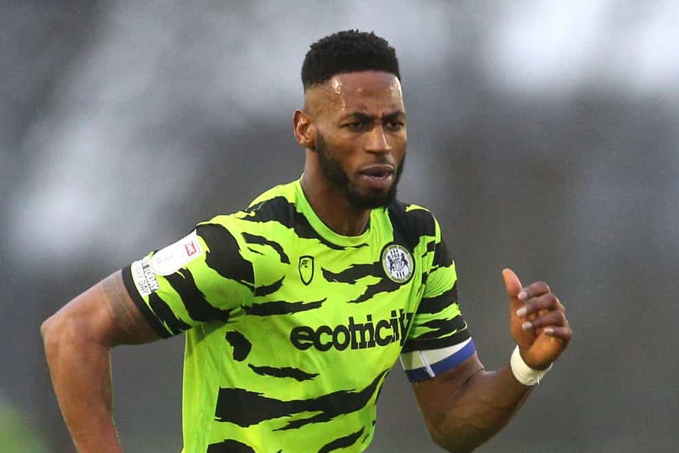 Jamille Matt could start for Forest Green (Nigel French/PA)