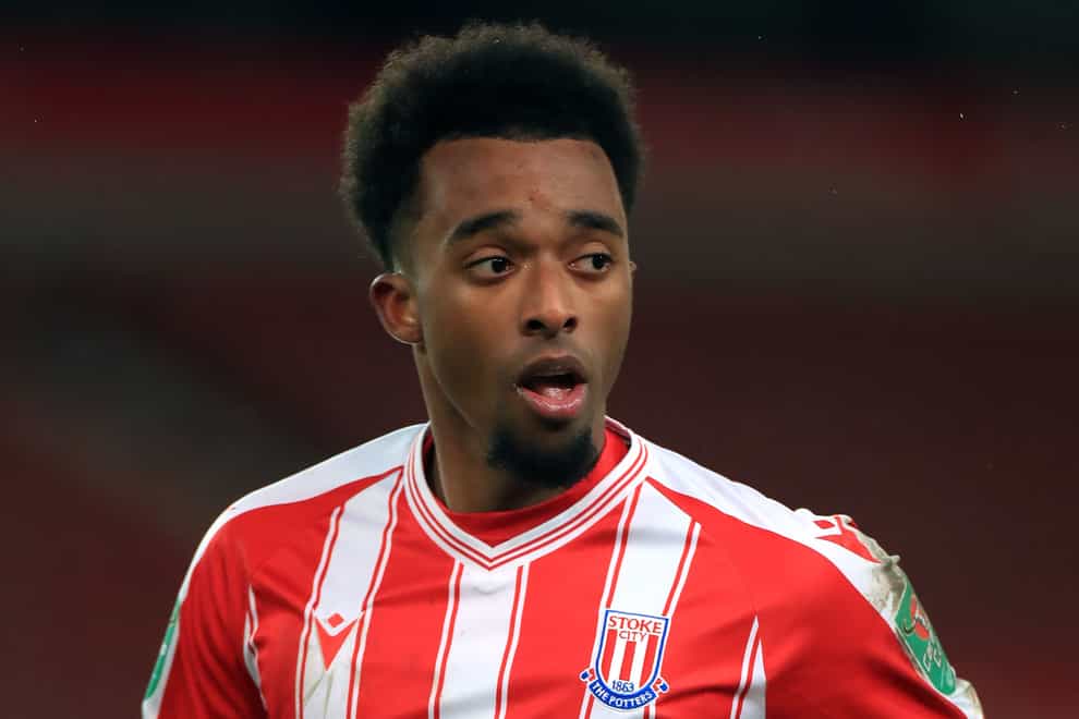 Tashan Oakley-Boothe, on loan from Stoke, has not been able to resume full training (Mike Egerton/PA)