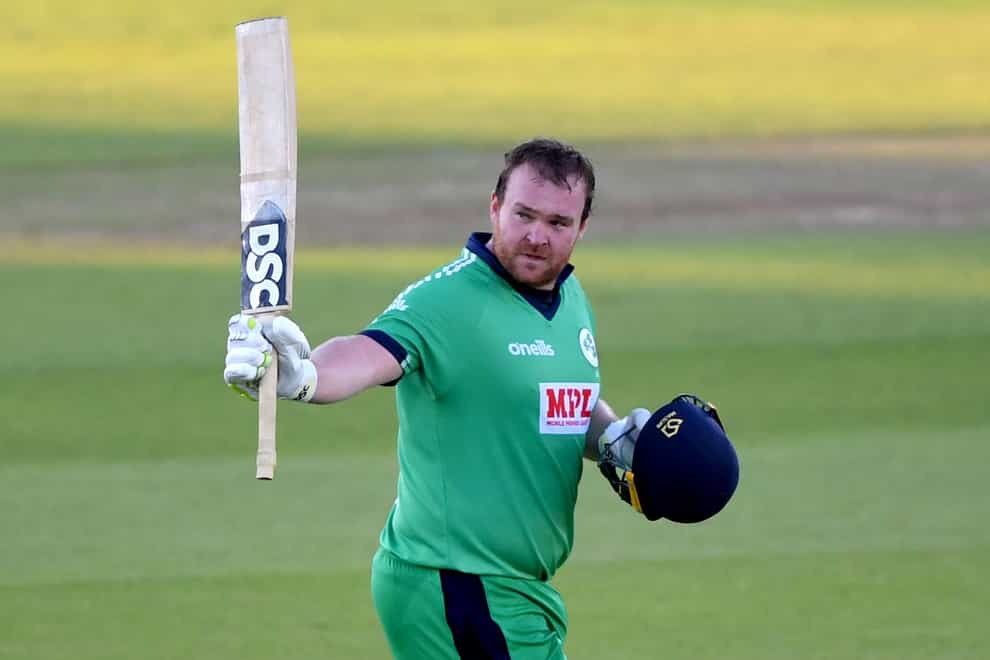 Paul Stirling struck a fine half-century as Ireland chased down their victory target (Mike Hewitt/PA)