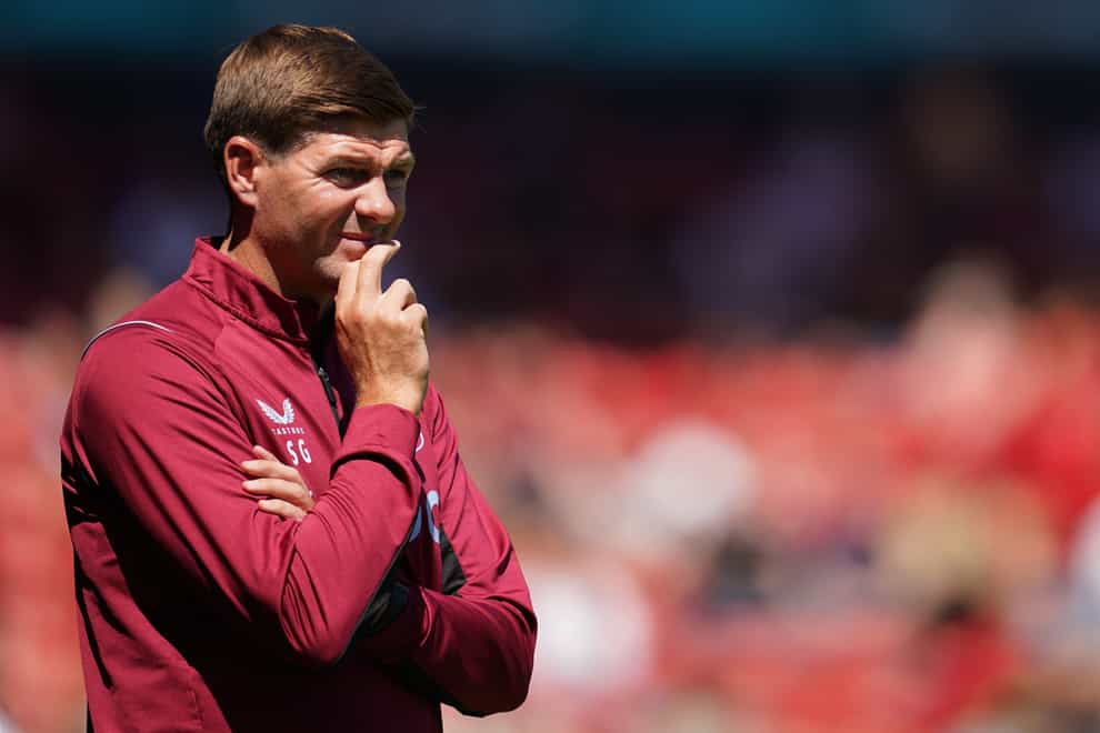 Steven Gerrard has a number of options to consider after his sacking by Aston Villa (Nick Potts/PA)