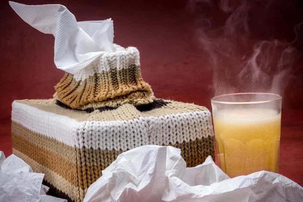Cases of flu have risen across England, with more calls to NHS 111 and a slight rise in people seeking help from their GP for flu-like symptoms (Alamy/PA)