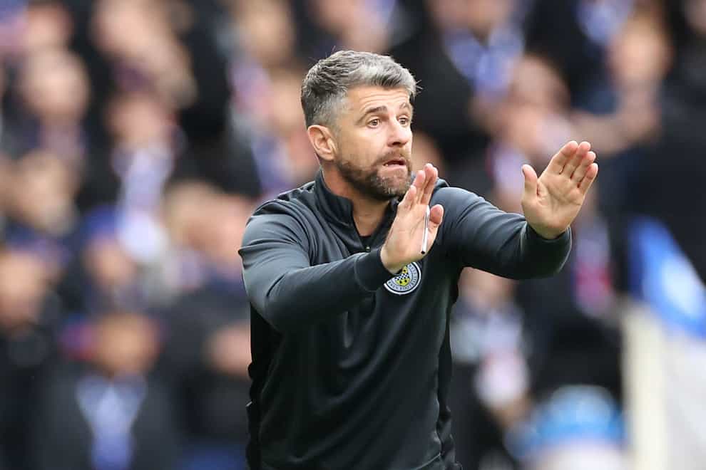 St Mirren manager Stephen Robinson looking for home form to continue (Steve Welsh/PA)