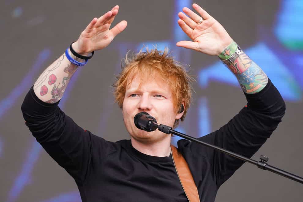A hacker who stole unreleased songs by Ed Sheeran has been jailed (Ian West/PA)
