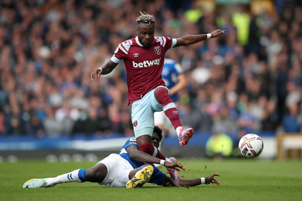Maxwel Cornet is close to a return for West Ham (Isaac Parkin/PA)