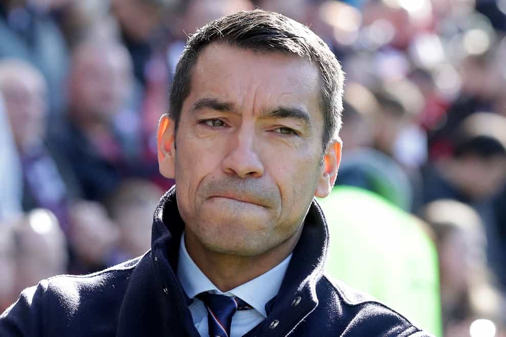 Rangers manager Giovanni van Bronckhorst is hoping to entertain his side’s fans (Richard Sellers/PA)