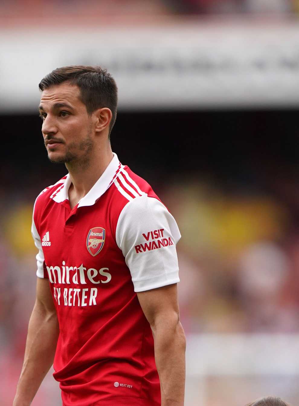 Cedric Soares has not featured for Arsenal at all this season (Tim Goode/PA)