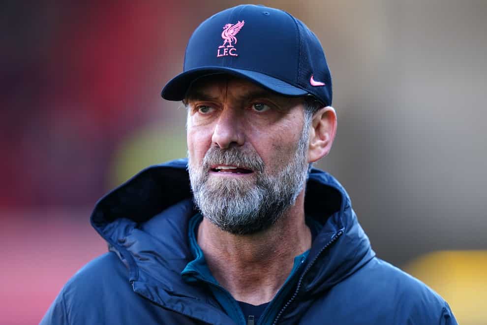 Jurgen Klopp felt Liverpool only had themselves to blame for the defeat at Nottingham Forest (Mike Egerton/PA)