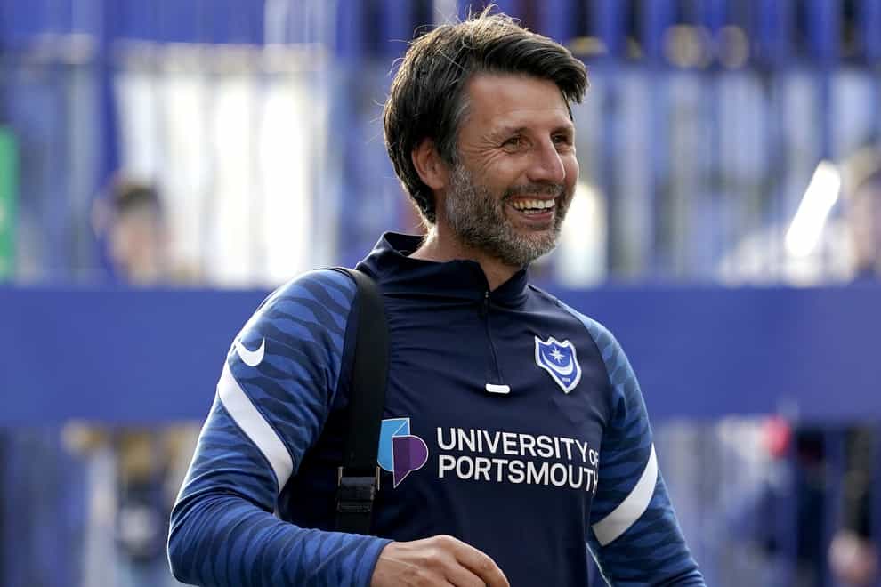 Danny Cowley was happy his birthday wish came true after Portsmouth beat Forest Green (Andrew Matthews/PA)