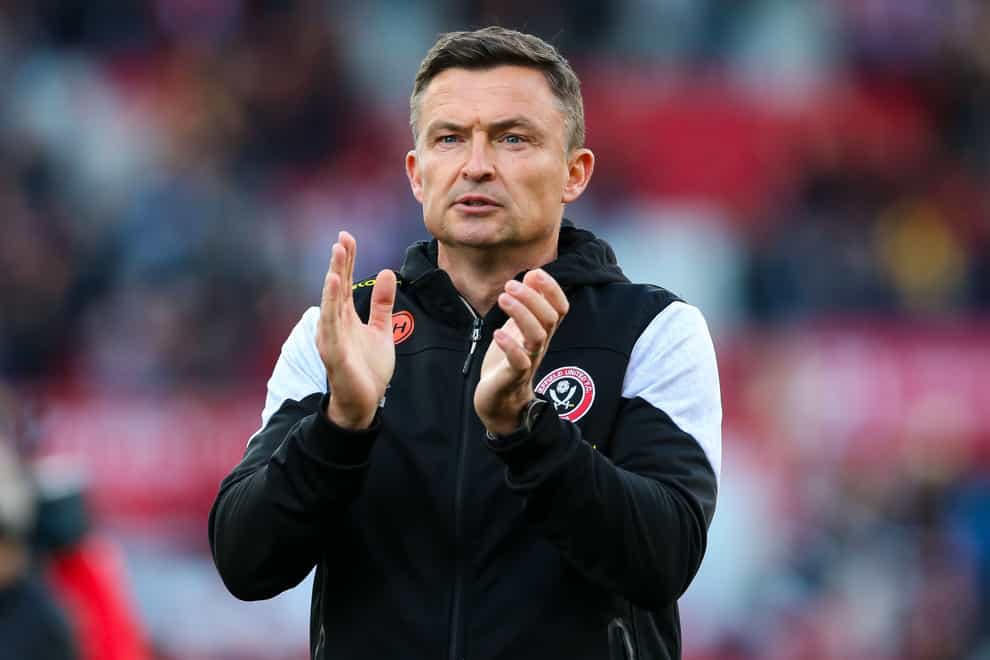 Paul Heckingbottom was pleased with his side’s comeback (Barrington Coombs/PA)
