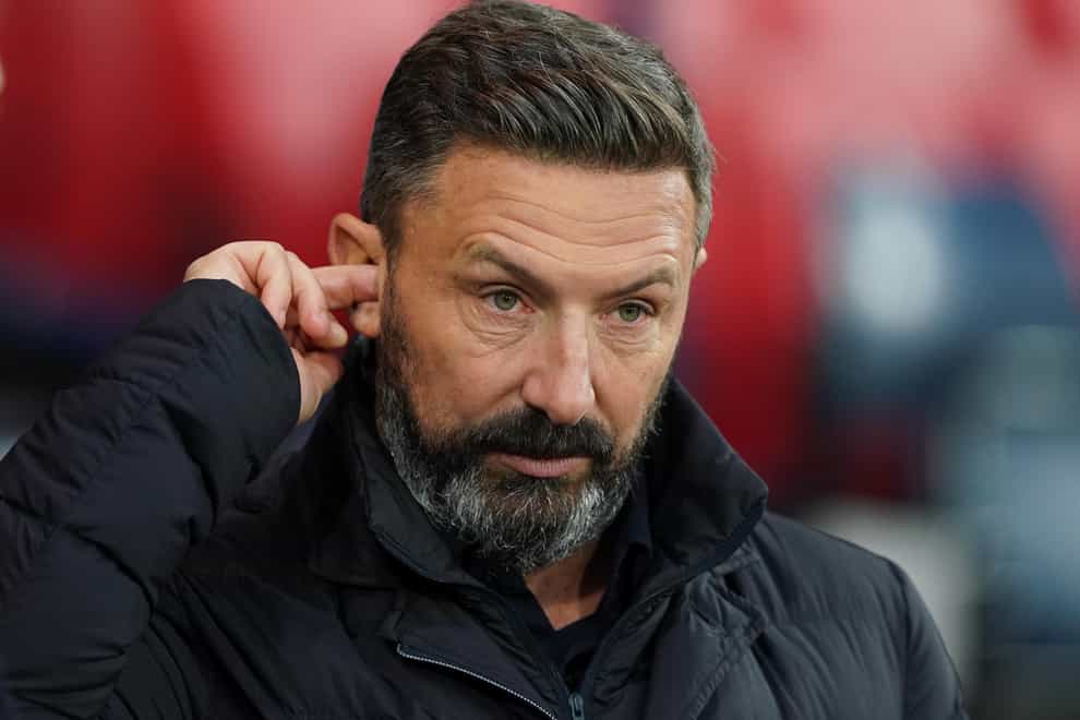 Kilmarnock manager Derek McInnes wants his side to push on after a five-game unbeaten run (Andrew Milligan/PA Images).