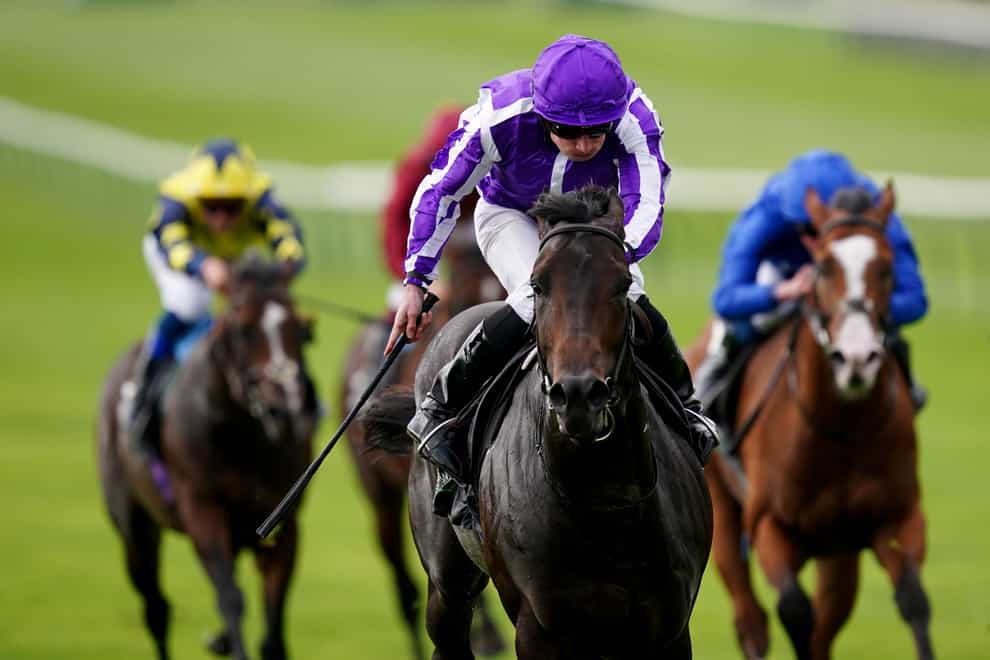 Blackbeard (centre), here ridden by jockey Ryan Moore on their way to winning the Juddmonte Middle Park Stakes at Newmarket, leads Aidan O’Brien’s Breeders’ Cup challenge (David Davies/PA)