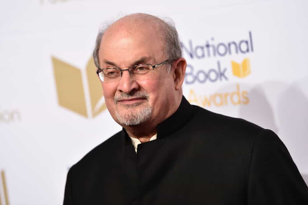 Sir Salman Rushdie is recovering after an on-stage attack (Evan Agostini/Invision/AP/PA)