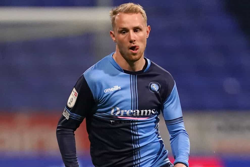 Jack Grimmer could still be sidelined for Wycombe (Martin Rickett/PA)