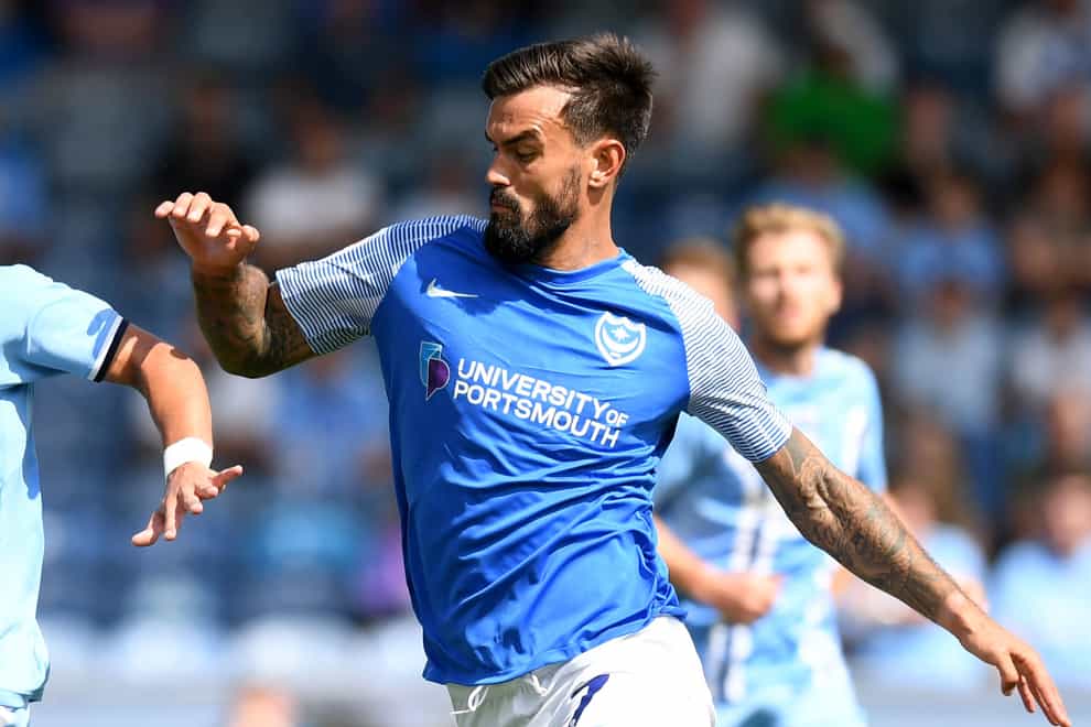 Marlon Pack is hoping to return to action for Portsmouth (Mark Pain/PA)